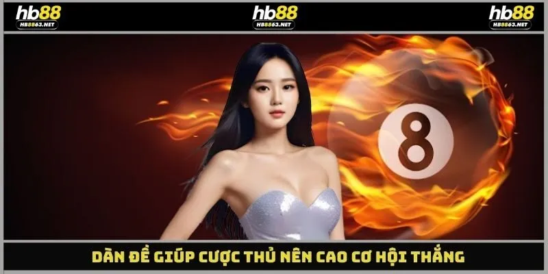 Dàn đề giúp cược thủ nên cao cơ hội thắng